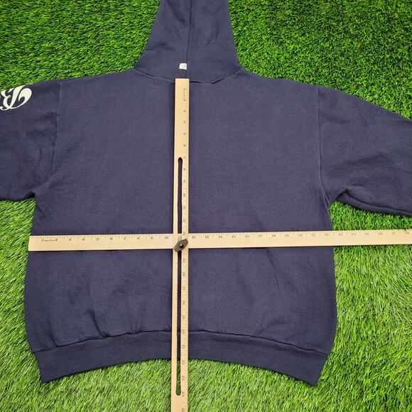 Vintage 90s Barnstormer Hoodie Womens XL 22x22 Crop Boxy USA - Picture 5 of 15